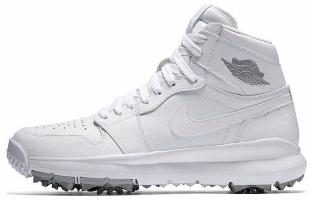 Кроссовки Jordan Air Jordan 1 Retro Golf Cleat White Metallic