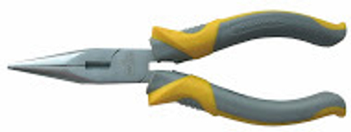 Длинногубцы (49/7) 200мм  CrV сталь, сатинир.пов-сть, двухкомп.руч  (888)  6212200