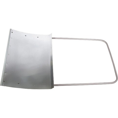 Движок для уборки снега алюминиевый, 755 х 505 х 1240 мм, стальная рукоятка, Сибртех