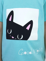 7-55-4 Пижама для девочки (фуфайка и брюки)