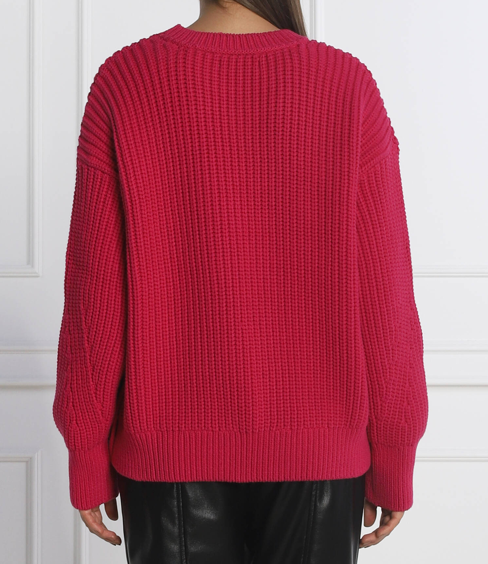 свитер Tommy Hilfiger - розовый(WW0WW35883)