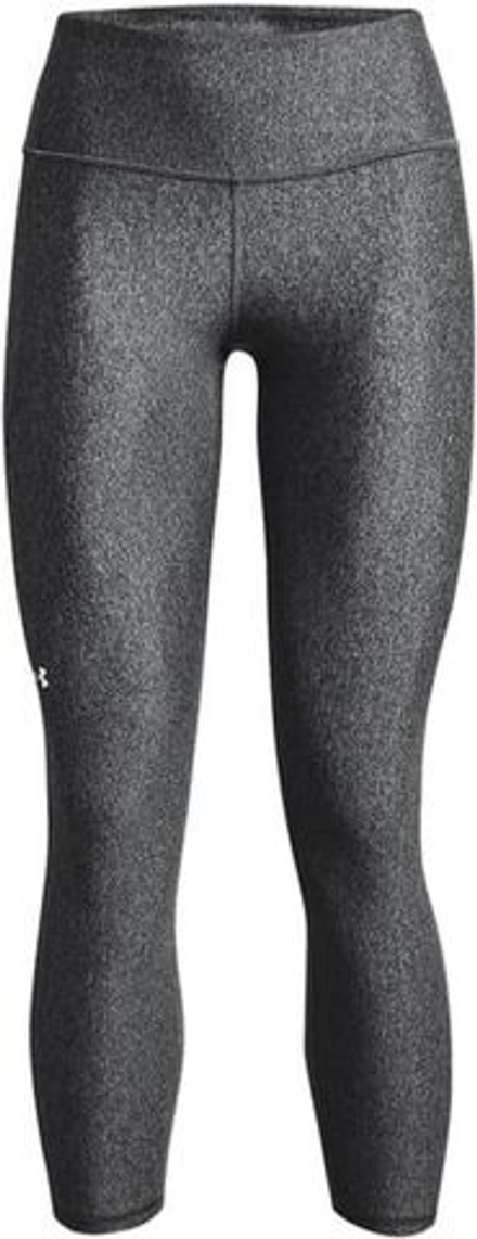 Леггинсы Under Armour Women's Heat Gear Armour NoSlip Waistband Ankle Leggings - charcoal light heather/white