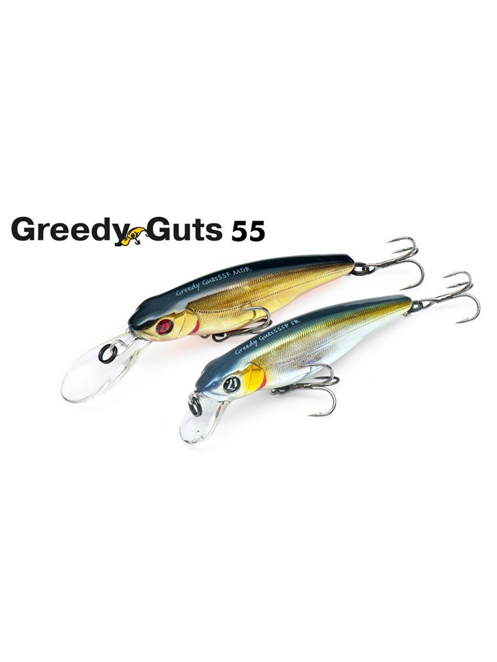 Воблер для рыбалки Pontoon21 Greedy-Guts 55SP-SR, 55мм, 4,0 гр., 0.7-1.0 м., цвет 402