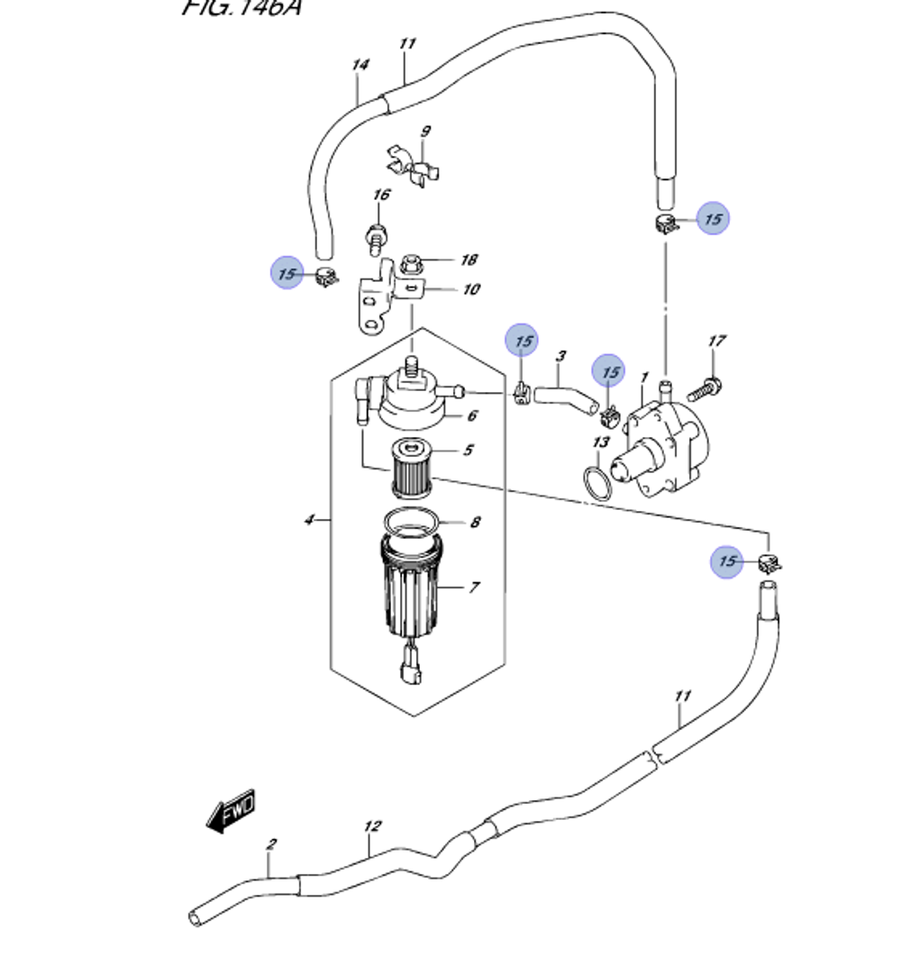 Хомут Suzuki 09401-11423-000