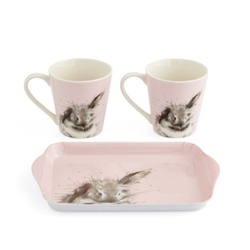 Royal Worcester Wrendale Designs набор из 2 кружек 180 мл + кружка и поднос для купания