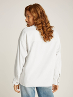 Вельветовая рубашка Tommy Jeans - белый(DW0DW18871)