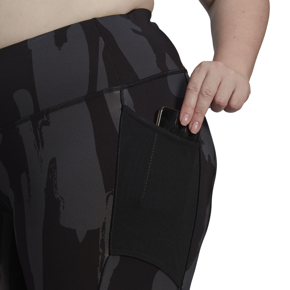 Женские теннисные брюки adidas New York Plus Tight Women - Black