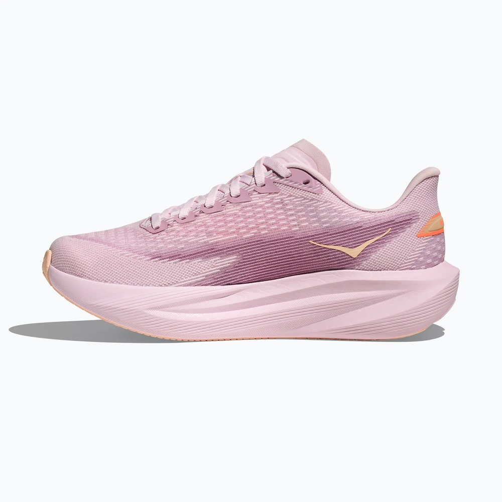 Женские Кроссовки для бега HOKA Mach 7 lilac cream/tangerine glow