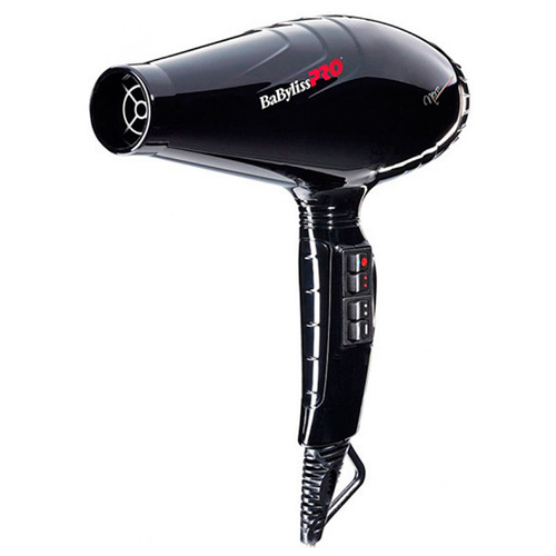 Фен профессиональный черный BaByliss Luminoso Nero BAB6350IBE 2100Вт
