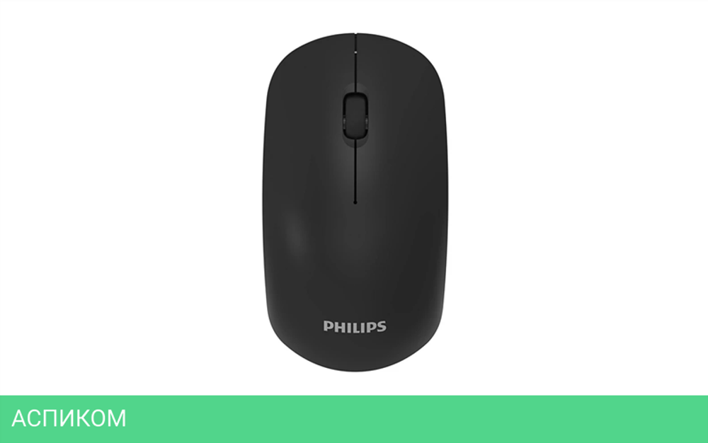 Мышь Philips SPK7315B/97 Silent Edition черный
