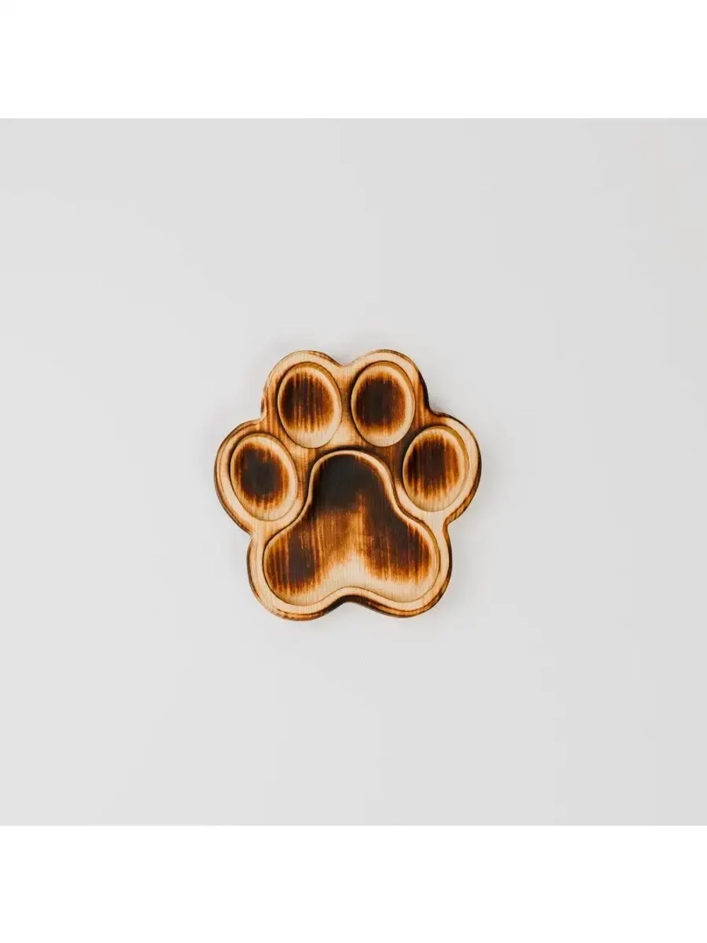 Деревянная менажница "Лапа" из кедра