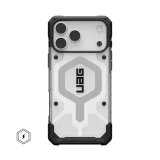 UAG Pathfinder Clear with MagSafe Series Case for Apple iPhone 17 Pro Max Ice/Silver (Серебристый)