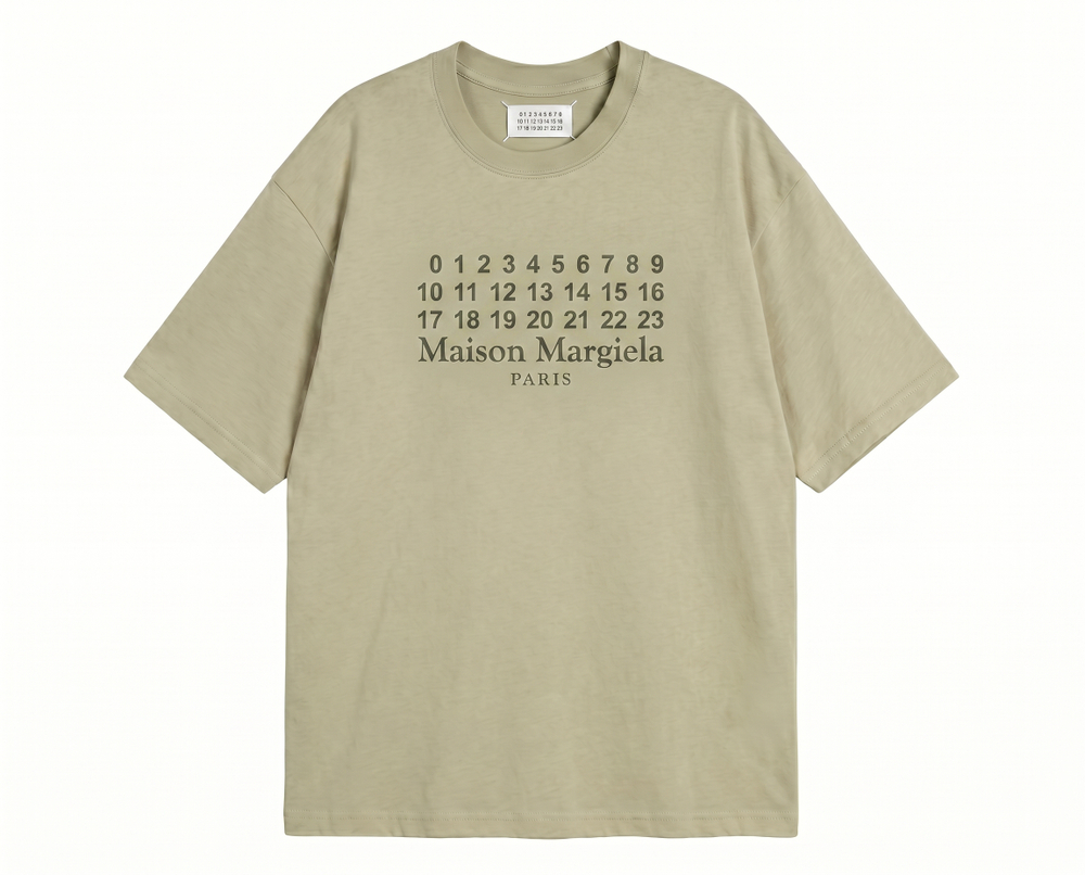 Футболка Maison Margiela Paris (Olive)