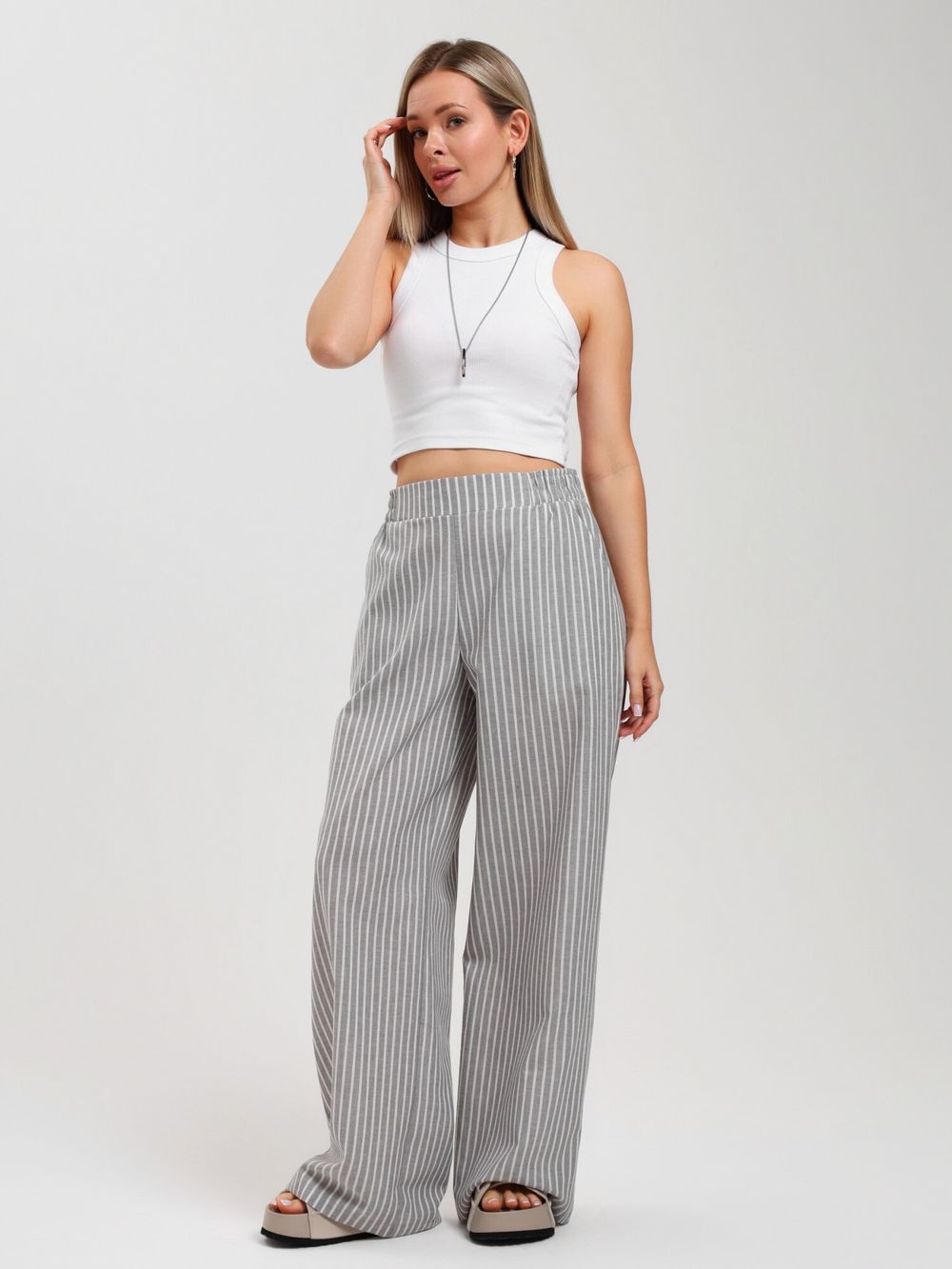 Брюки Летний день-2 Виотекс СЕРЫЙ