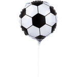 Шар Фольгированный Мяч футбольный (Белый)