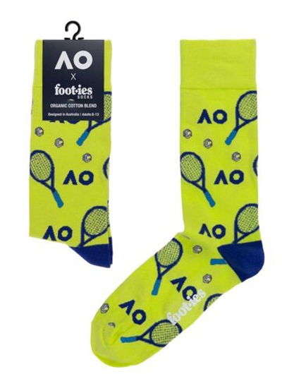 Теннисные носки Australian Open Game Set Match Organic Cotton Socks 1P - charlock