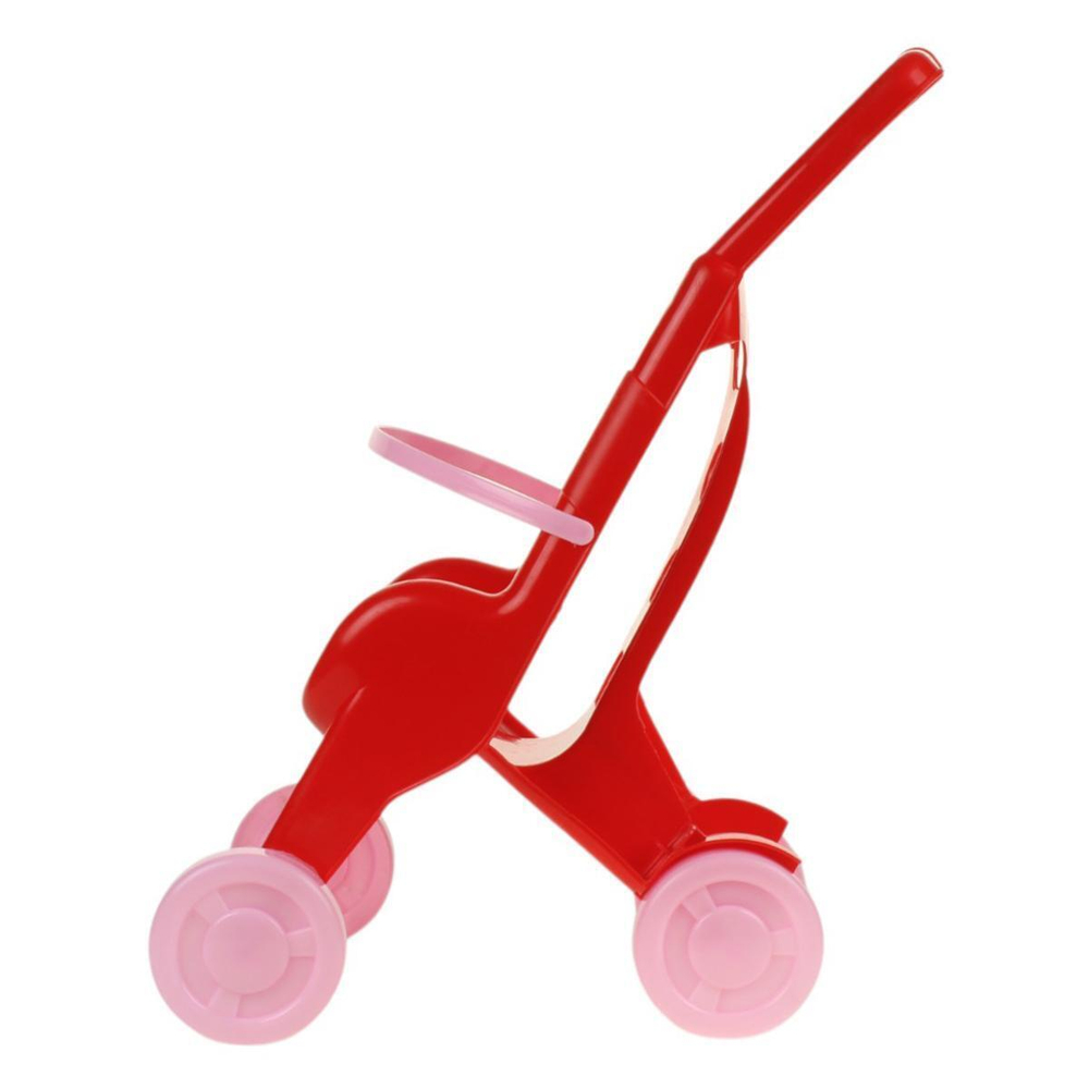 Коляска пластмассовая, красная RRB-113 (32*28*48 см)