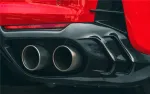 Карбоновый диффузор заднего бампера с подсветкой для Ferrari 812 Superfast GTS 2017-2024 Феррари