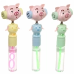 Мыльные пузыри «Стильный поросенок» 21 см (70 мл)