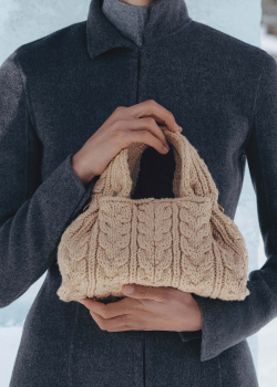 POLENE СУМКА NUMERO NEUF MINI, ЭКРЮ