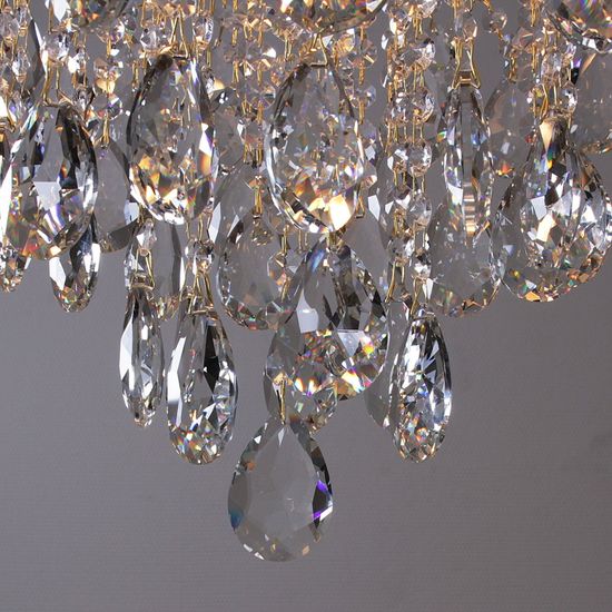 96028-0.3-06 WH+GOLD PN светильник потолочный