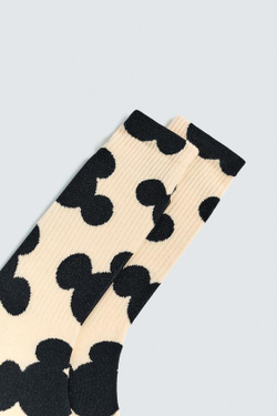 ZARA HARRY LAMBERT X DISNEY НОСКИ С СИЛУЭТОМ МИККИ МАУСА, РАЗНОЦВЕТНЫЙ