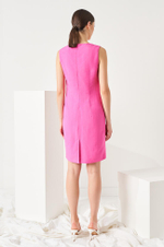 51450 Платье женское (фуксия)