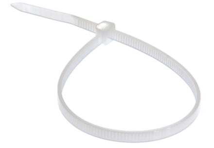 Хомут нейлоновый белый КСС 2,5х200