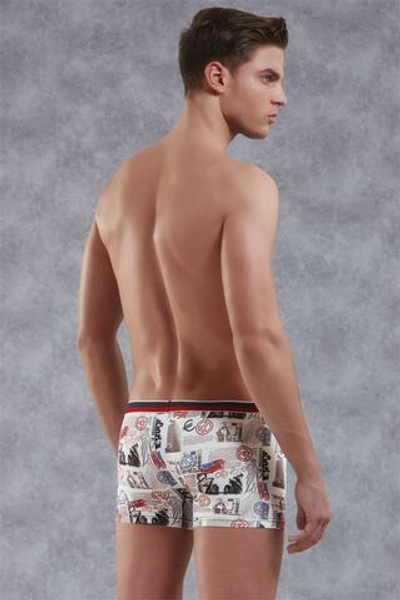 Мужские трусы-боксеры Doreanse Newspaper (Размер: M) (Цвет: белый)