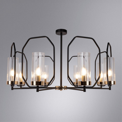Люстра на штанге Arte Lamp A7004PL-8BK