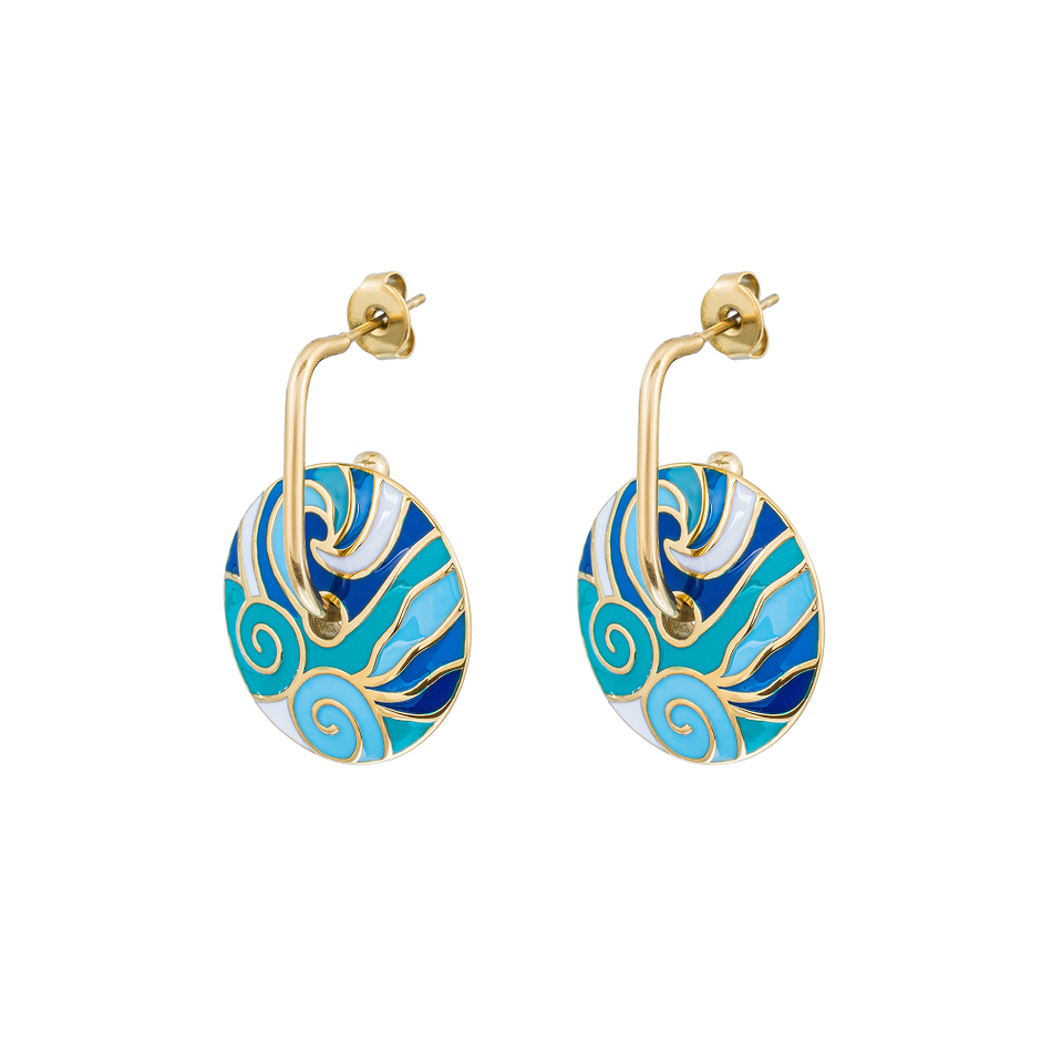 Серьги Fiore Luna AE13784-1 G