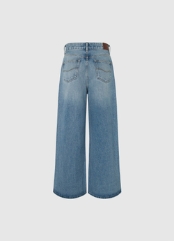 Джинсы с высокой посадкой и широким кроем - Jaimy Pepe Jeans