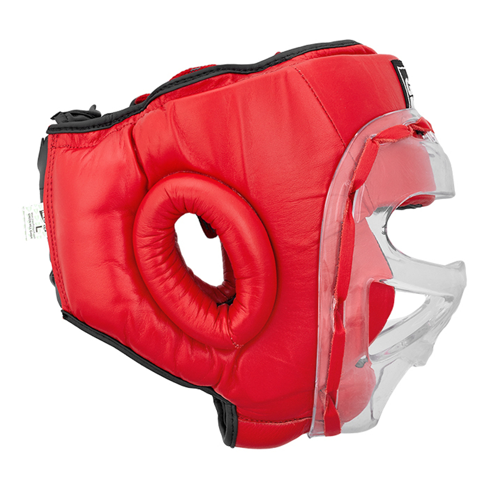 HGS-4023S Шлем SAFE на шнуровке красный