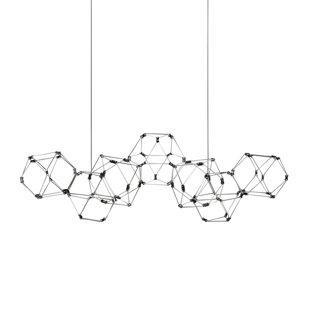 Люстра Lucciola 7A chrome