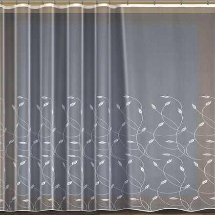 Занавеска "Ф. КОЛОСКИ" на шторной ленте, цвет кремовый, Польша.