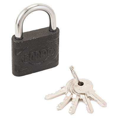 Замок навесной Аллюр ВС1Ч-4508 (HG-4508) черный