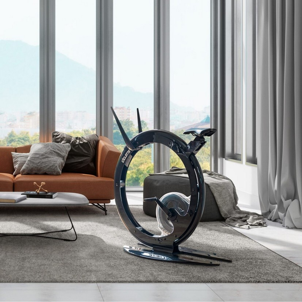 Велотренажер Ciclotte Bespoke Carbon Steel - Black