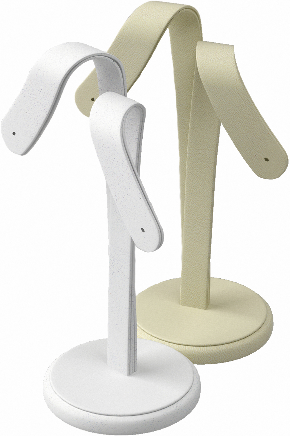 Подставка для серег/ушки/2 отверстия/накладка/круглое основание/Н-110 мм.