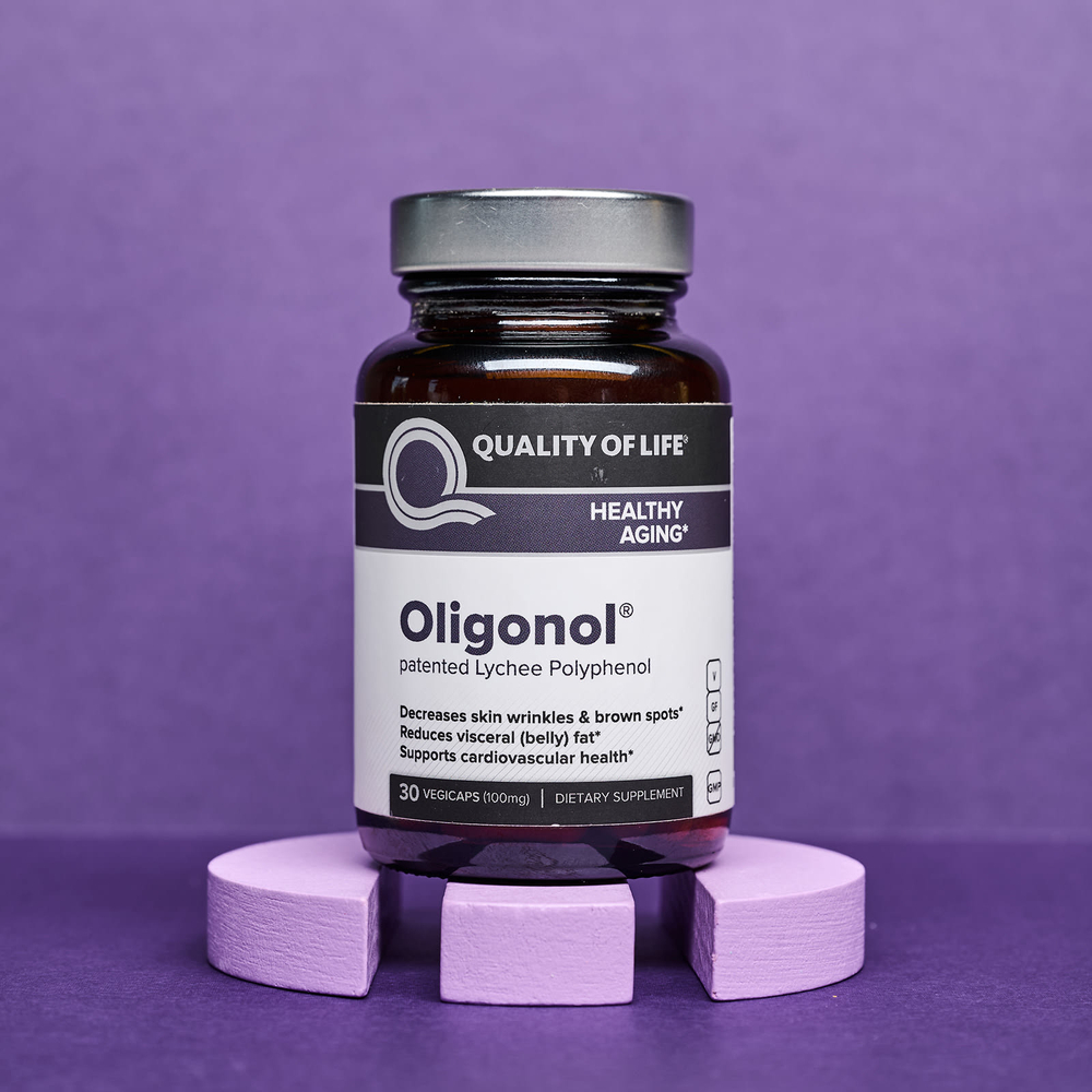 Quality of Life, Oligonol, 100 мг, 30 вегетарианских капсул
