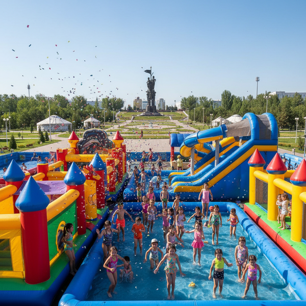 Надувной батут купить в Караганде недорого 🎉 Надувной батут купить в Караганде недорого 🎉