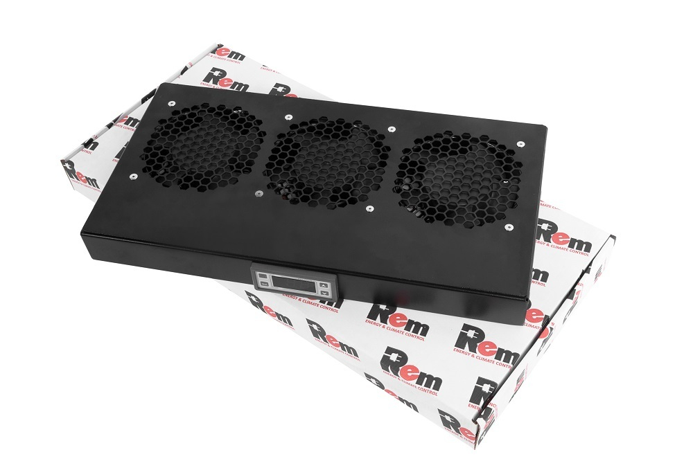 Вентиляторный модуль  ЦМО R-FAN-3K-1U-9005