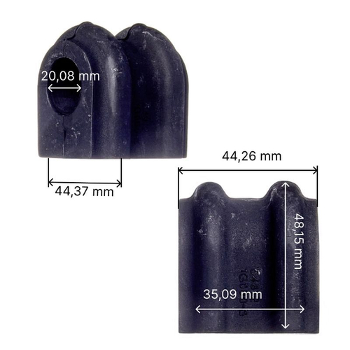 Втулка стабилизатора переднего Avantech ABH1029