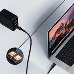 Кабель Aukey USB TypeC (M) черный