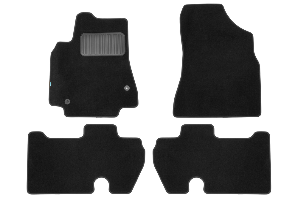 Коврики в салон Klever Premium PEUGEOT Partner Tepee VP 2008-&gt;, мв., 4 шт. (текстиль)