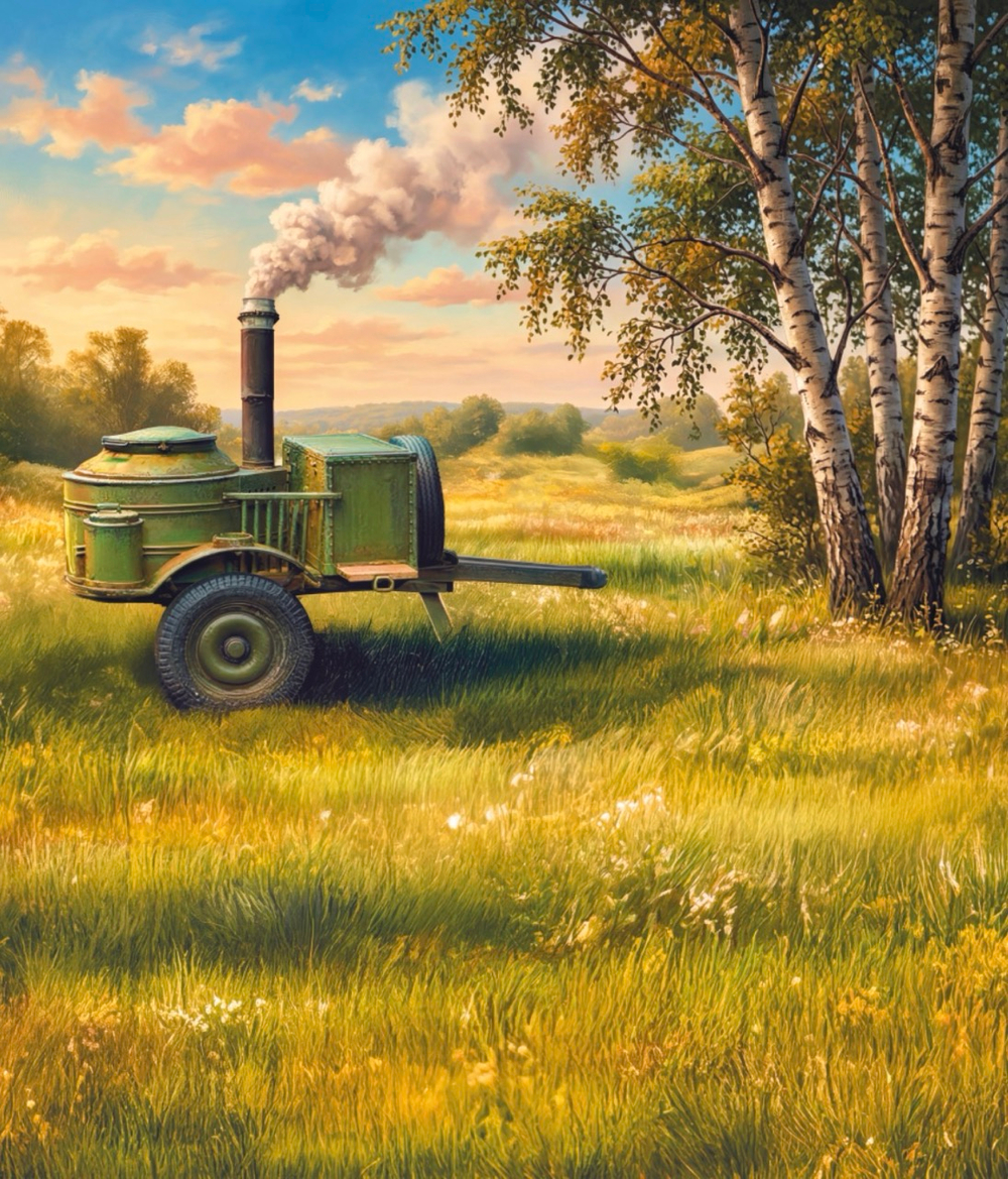 Полевая кухня №2 - фон неопреновый