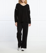 спортивный костюм oilcity Silvian Heach - черный(PGA21026MA)