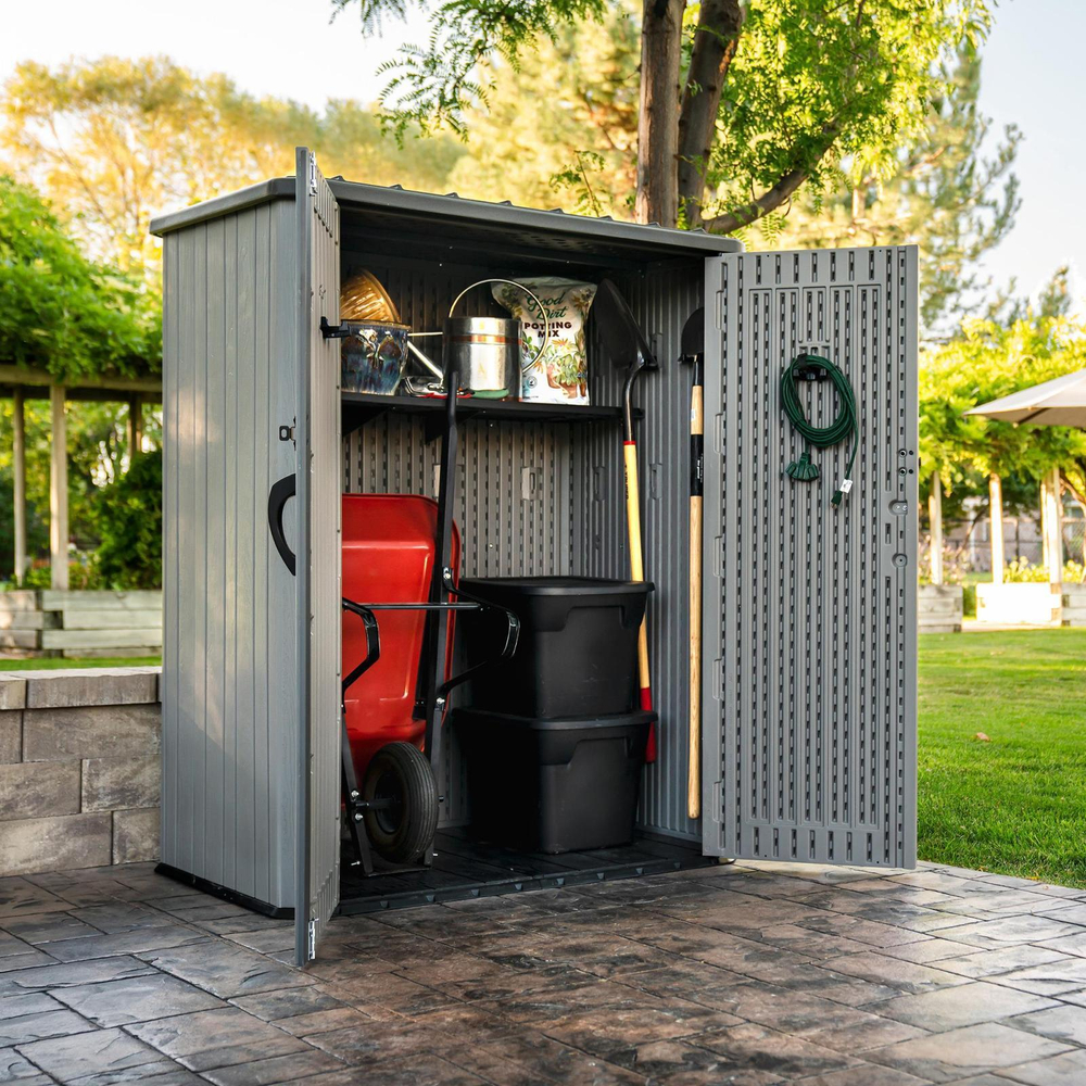 Большой уличный шкаф LifeTime Vertical Storage 2060 л