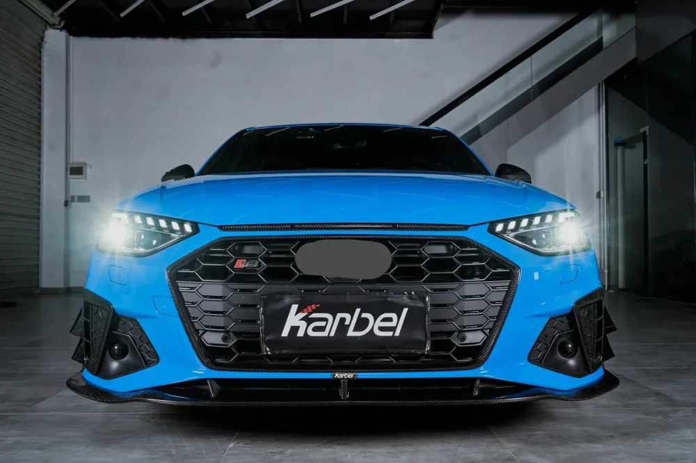 Карбоновые канарды для AUDI S4 & A4 S LINE 2020-2025 B9.5 Ауди аэродинамический обвес