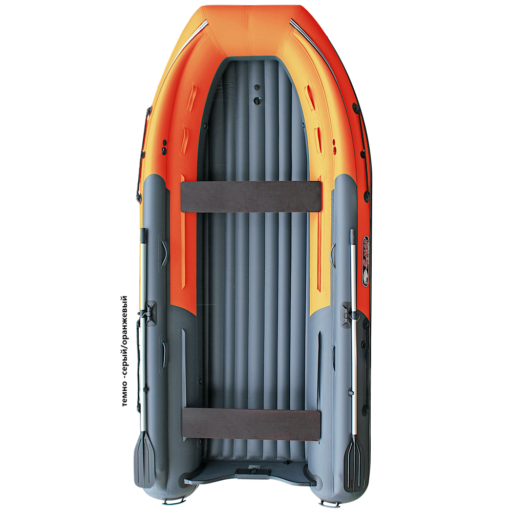 Лодка ПВХ Angler Reef Тритон S-Max 425FiND с интегрированным фальшбортом -