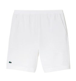 Мужские теннисные шорты Lacoste Sweatsuit Ultra-Dry Regular Fit Tennis Shorts - белый